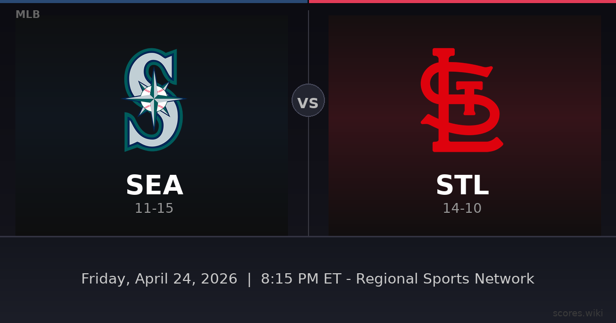 Seattle Mariners vs St. Louis Cardinals