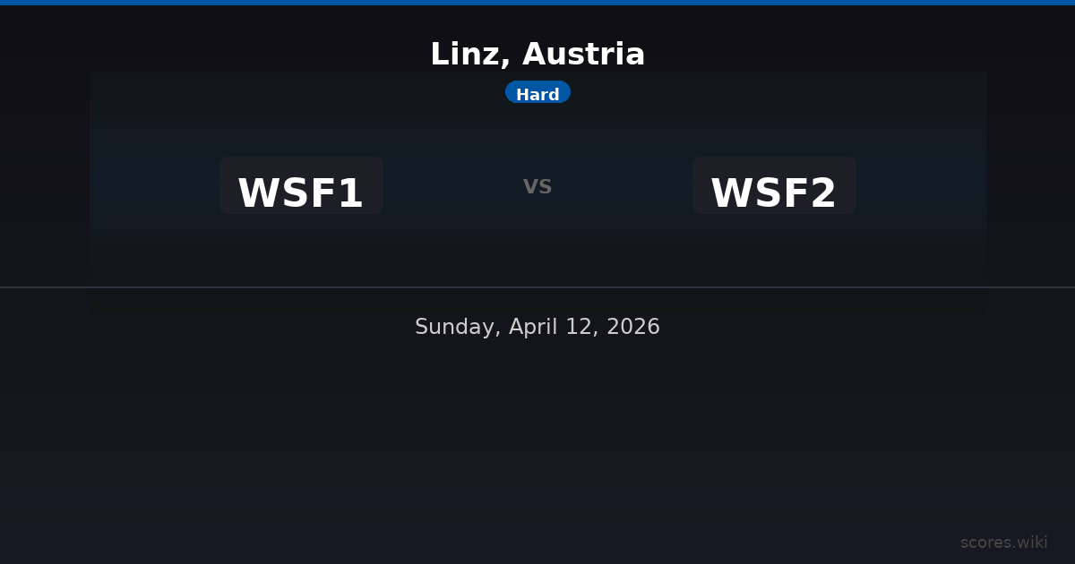 Linz, Austria - WSF1 vs WSF2