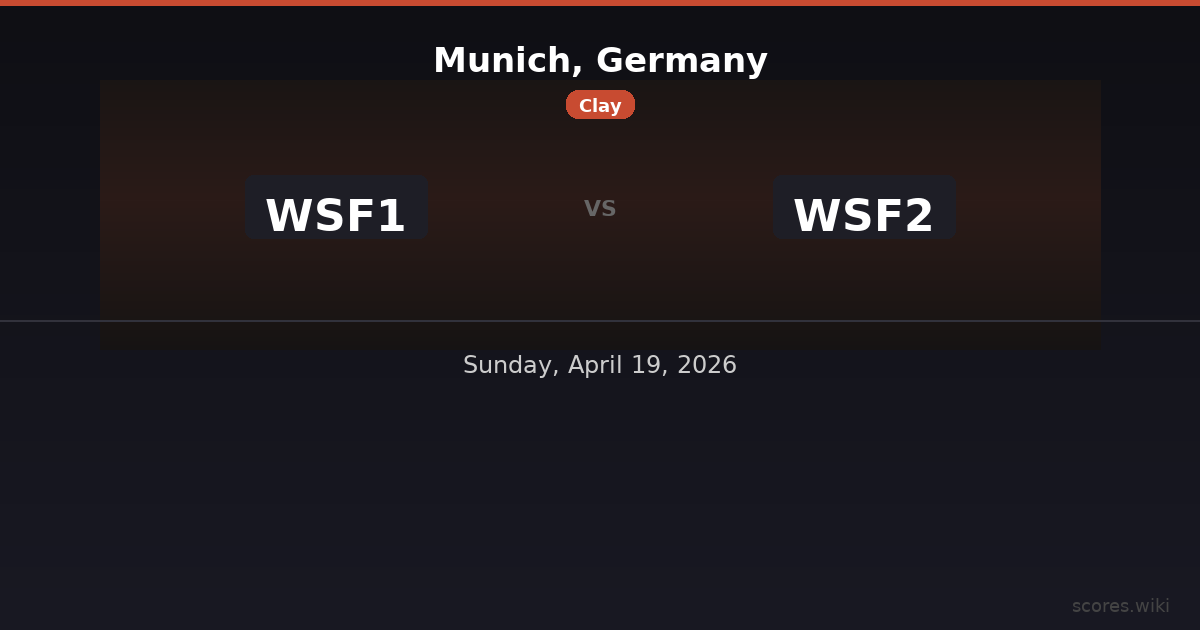 Munich, Germany - WSF1 vs WSF2